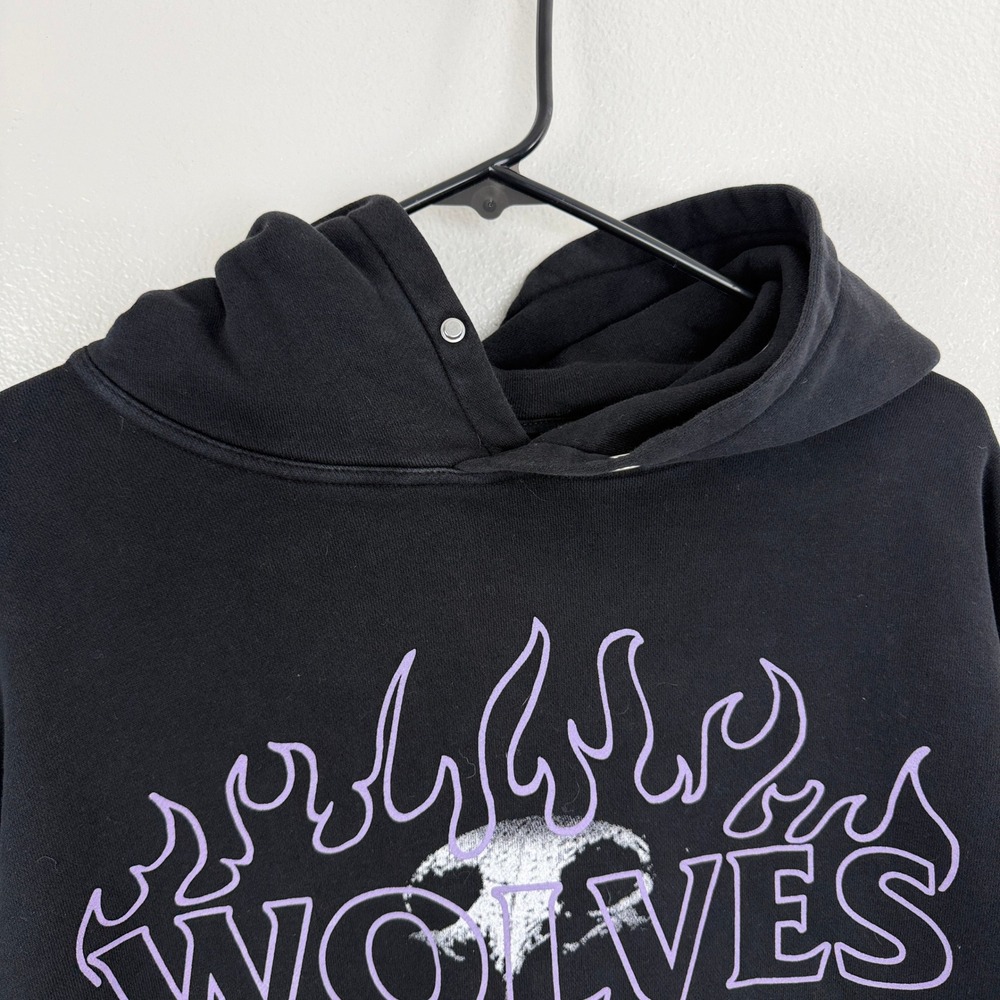 Civil Regime Hoodie Mens Large Black Wolves Graphic Limited Edition 743 of 1000 - Picture 2 of 9